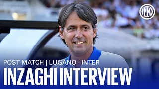 LUGANO-INTER 1-4 | SIMONE INZAGHI EXCLUSIVE POST MATCH INTERVIEW  [SUB ENG] 🎤⚫️🔵