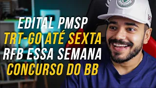 NOVO CONCURSO DO BANCO DO BRASIL, TRT-GO E RECEITA FEDERAL ESSA SEMANA | Giro de Notícias