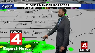 Metro Detroit weather forecast May 12, 2023 -- Noon Update