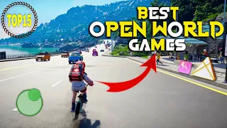 TOP 15 BEST OPEN WORLD GAMES FOR ANDROID & IOS IN 2022