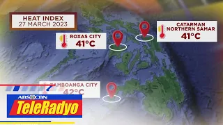 Mainit na panahon asahan ngayong Marso 28, 2023 | Headline Pilipinas