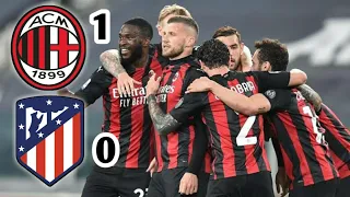 Highlight Pertandingan Liga Champions AC Milan vs Atletico Madrid Tadi Malam ||Champions League 2021