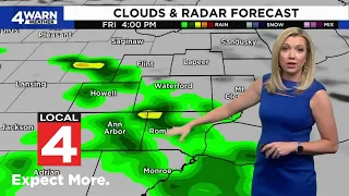 Drier with highs near 80 before rain chances return to Metro Detroit Friday, Mother's Day weekend