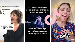 Save Your Tears Ariana Grande Whistle Challenge | Viral Tik Tok 2021