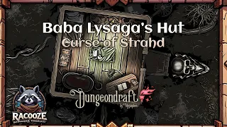 Baba Lysaga's Creeping Hut - Curse of Strahd - Dungeondraft Timelapse