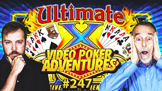 Ultimate X Gold FINALLY Pays Off! Video Poker Adventures 247 • The Jackpot Gents