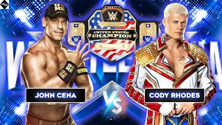 John Cena Vs Cody Rhodes For The Wwe United States Championship | WWE 2K23