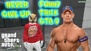 John Cena in Gta V | Funny parody | Legend WWE | Gta 5 Fun | John Cena Never Give Up