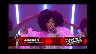 Adeola In The Music |Live Shows |The Voice Nigeria Season 4