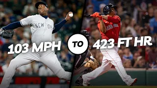 100mph Fastballs Crushed (every homerun off a 100+mph pitch from 2015 to 2022)