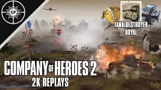 A Battle Among Tank Destroyers! - Company of Heroes 2 Replays #92