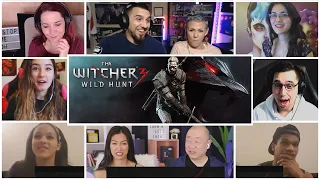 10+ Reactors!!The Witcher 3 Wild Hunt：Killing Monsters Cinematic Trailer Reaction Mashup