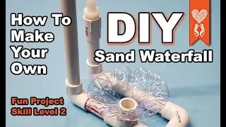 How to build a underwater sand waterfall for your tank DIY project