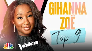 Gihanna Zoë Sings Christina Aguilera's "Reflection (from "Mulan")" - The Voice Live Top 9 2021