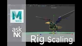 Maya 2018 Tip - Rig Scaling