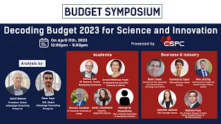 Decoding Budget 2023 for Science and Innovation: Academia Panel