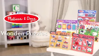Melissa & Doug Wooden Puzzles