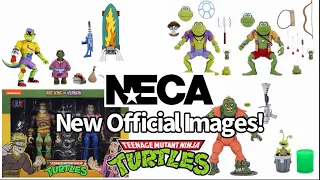 NECA Cartoon TMNT New Official Images of Upcoming Releases!