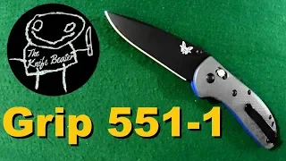 Benchmade Griptilian 551-1 Review: I Promise Last Grip Review