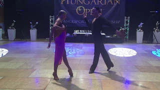 Gabriele Goffredo & Anna Matus - Rumba - Hungarian Open 2019-10-12