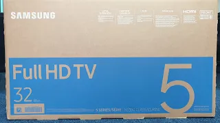 Samsung 32N5300 Unboxing and Setup