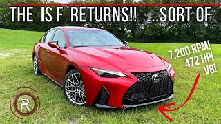 Is The 2022 Lexus IS 500 F-Sport Performance The Return Of The IS F?