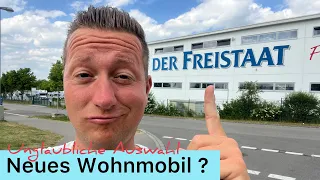 Wir suchen ein neues Wohnmobil beim Freistaat in Sulzemoos | Alkoven oder Integiertes Wohnmobil?