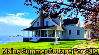 Maine Waterfront Property For Sale | Summer House For Sale In Maine | Maine Real Estate