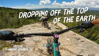 Scaring Myself on Grouse: Steamboat's Gnarliest MTB Trail