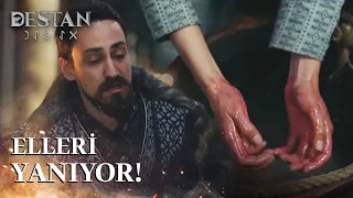 Akkız'ın elleri yanıyor! - Destan