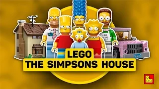 ◉ LEGO The Simpsons House (Дом Симпсонов) stop motion build review┃Обзор ЛЕГО 71006