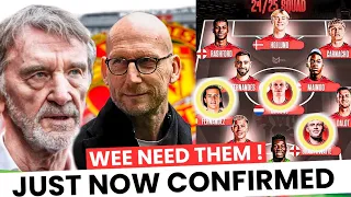 JUST Now 🛑 INEOS'Man United Summer Transfer Plans Revealed ✅ CONFIRMED #manutdnews #manchesternews