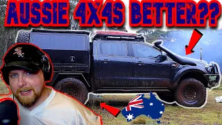 American Reacts to The ULTIMATE 4x4 Setup - Australia