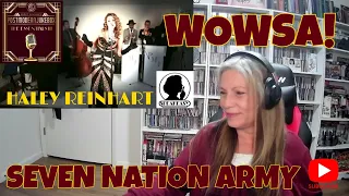 Postmodern Jukebox & Haley Reinhart Reaction - Seven Nation Army  #postmodernjukebox #haleyreinhart