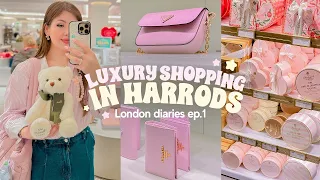 LONDON DIARIES ep.1 ✿ Ultra Luxury Shopping in Harrods, Chelsea & Belgravia, Rich Foods, Tour & Haul