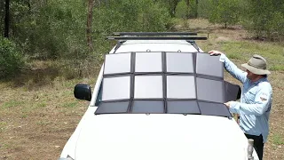 XTM 200w Folding Solar Blanket - BCF