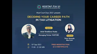 Moot Court Days 2021: Deciding Your Career Path in Tax Litigation