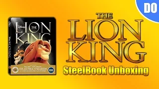 The Lion King Steelbook Best Buy Exclusive Unboxing