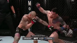 The Finishing Sequence: Cub Swanson vs Daniel Pineda