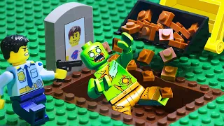 What if zombies were buried? - Lego Zombie Attack