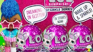 LOL Surprise NEW SPARKLE SERIES! LOL Dolls Get Sparkly Cupcake Kids Club