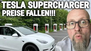 TESLA SUPERCHARGER PREISE FALLEN MAI 2023 🤪👍⚡️