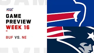 Buffalo Bills vs New England Patriots Week 16 NFL Game Preview