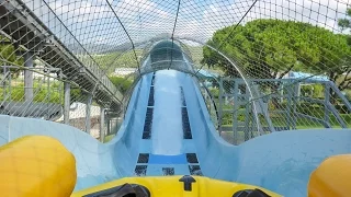 Water World Lloret - Xtreme Mountain (Master Blaster) Spain's Longest Slide!