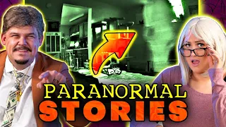Ghostly Apparitions, UFOs & Bigfoot Caught On Camera?! Reacting To Your Paranormal Stories