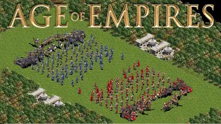 Age of Empires 1 (1997) - CPU Wars (Five Rounds Total)