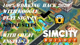 How to hack Simcity BuildIt on PC Bluestacks with Cheat Engine 2022! 100% working with proof...