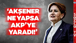 Gündem Olacak Çıkış! Eski AKP'li Şirin'den İYİ Partilileri Çıldırtacak Yorum