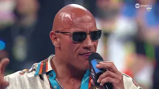 The Rock Acknowledges Roman Reigns – WWE Smackdown 3/1/24 (Full Segment)