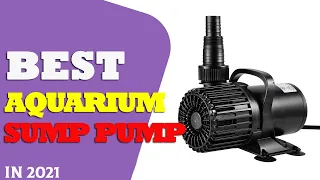Top 7 Best Aquarium Sump Pumps in 2023 | Ultimate Guide for a Crystal Clear Tank 🐠💧